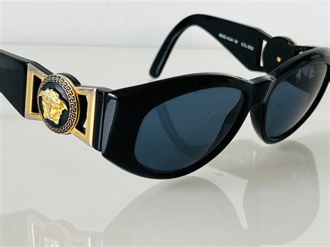 versace sunglasses mod 424 col 852|Vintage Gianni Versace Gold Medusa Sunglasses MOD .